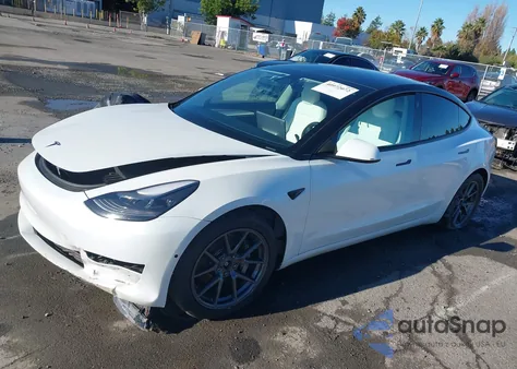 2021 Tesla Model 3 Long Range Dual Motor All-Wheel Drive from USA, damaged, VIN 5YJ3E1EB5MF000534